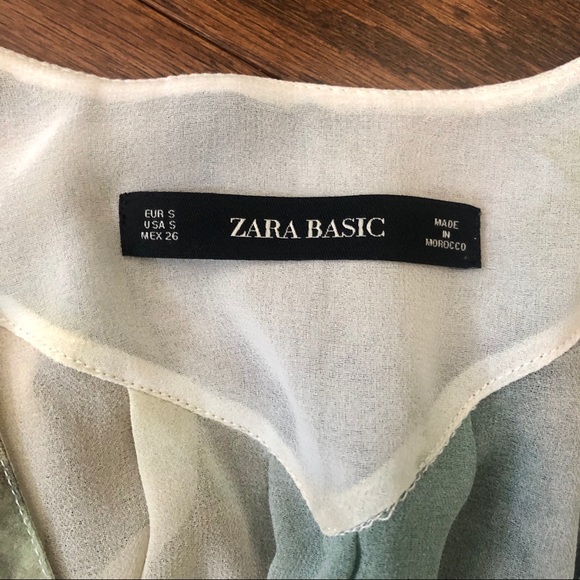 Zara Blouse Size Small - Picture 2 of 3